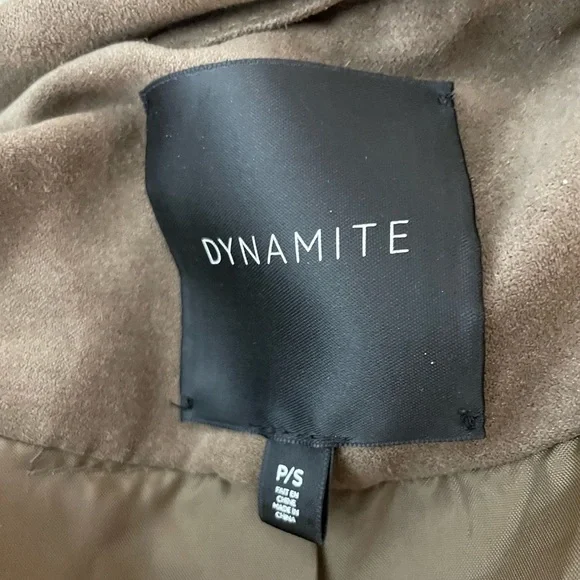 Dynamite Faux Suede Light Jacket - Picture 8 of 12